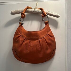 BCBGMaxAzria Orange Hobo Bag